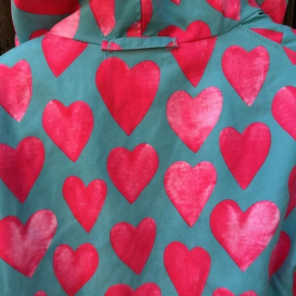 Posh Peanut Queen of Hearts Kids' Long Sleeve Plush Robe